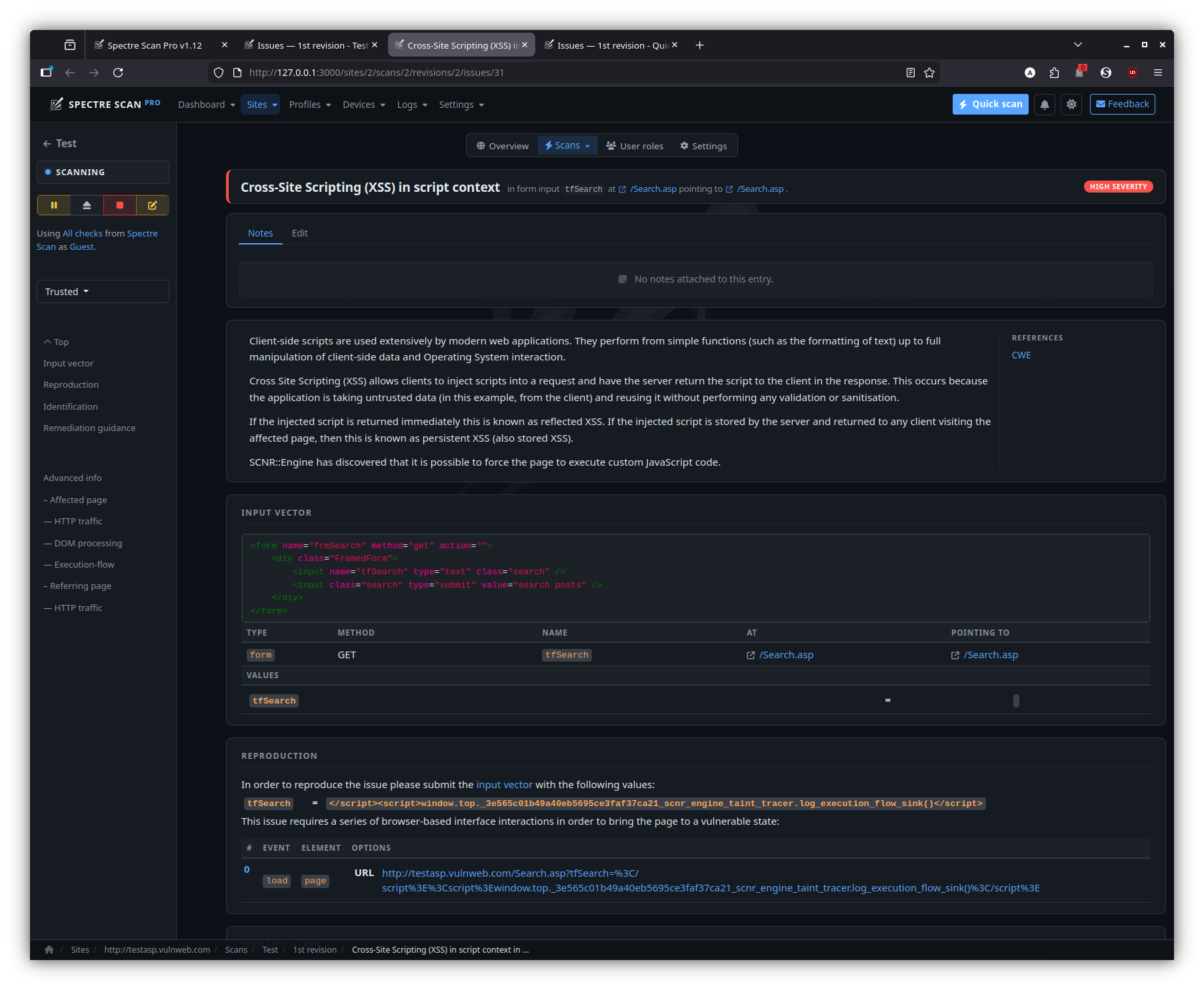 Issue — overview