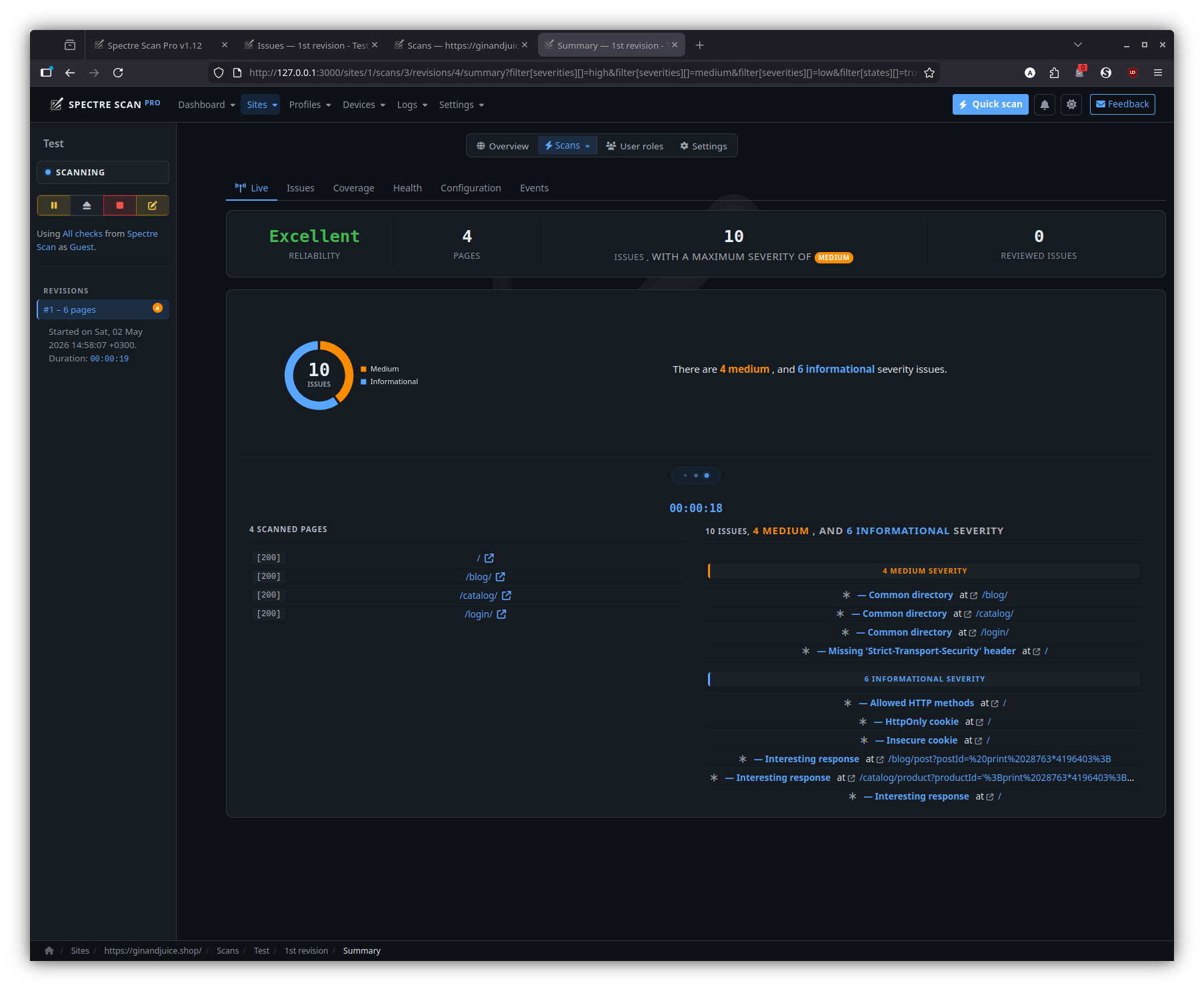 Revision — live